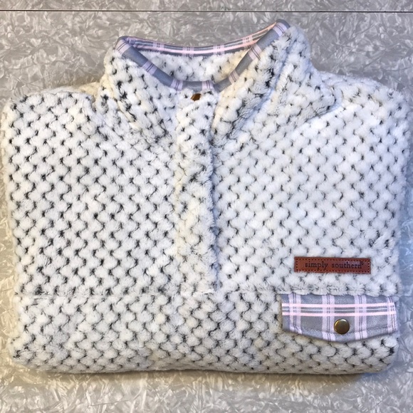 (NEW) Simply Southern Women’s ‘Simply Soft’ Fleece Pullover - Size Medium - Picture 14 of 15